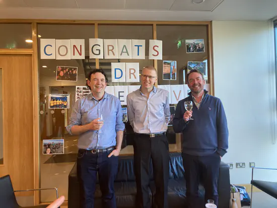 Congratulations to Dr. Thomas Lefeivre